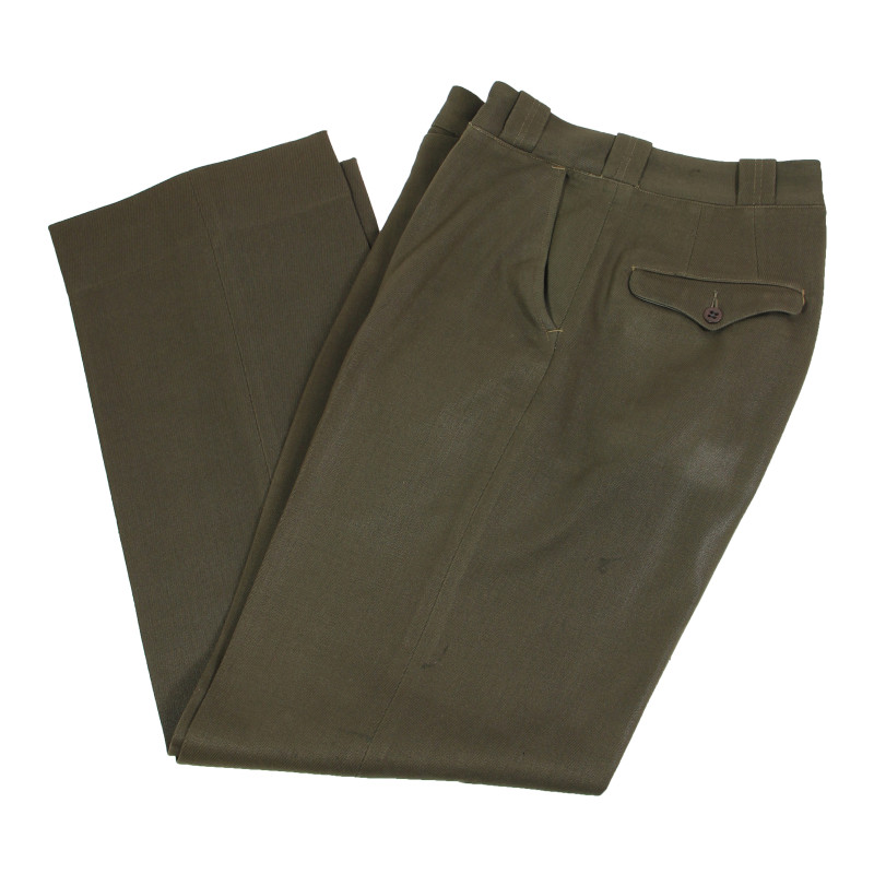 Trousers, Wool, Chocolate, Officer, US Army, Waist 26