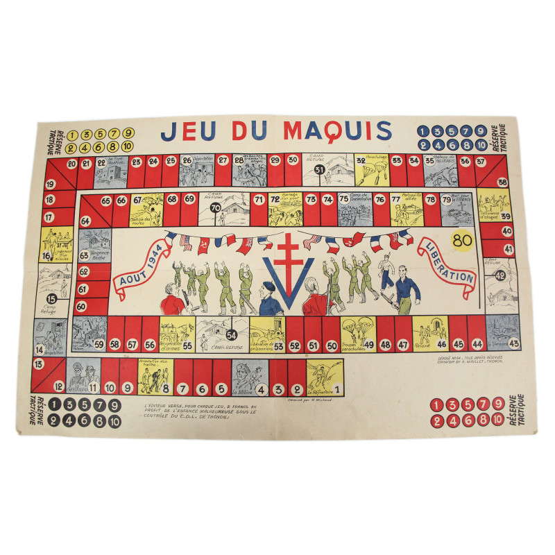 Jeu du maquis, 1945