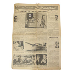 Newspaper, The Pittsburgh Post-Gazette, January 26, 1943, Clark Gable