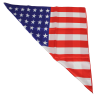 Scarf, USA Flag