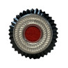 Cocarde métallique, casquette allemande, Heer