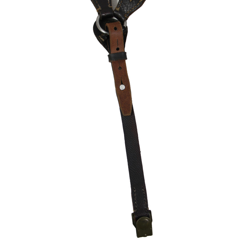 Brêlage lourd allemand en cuir, 1944