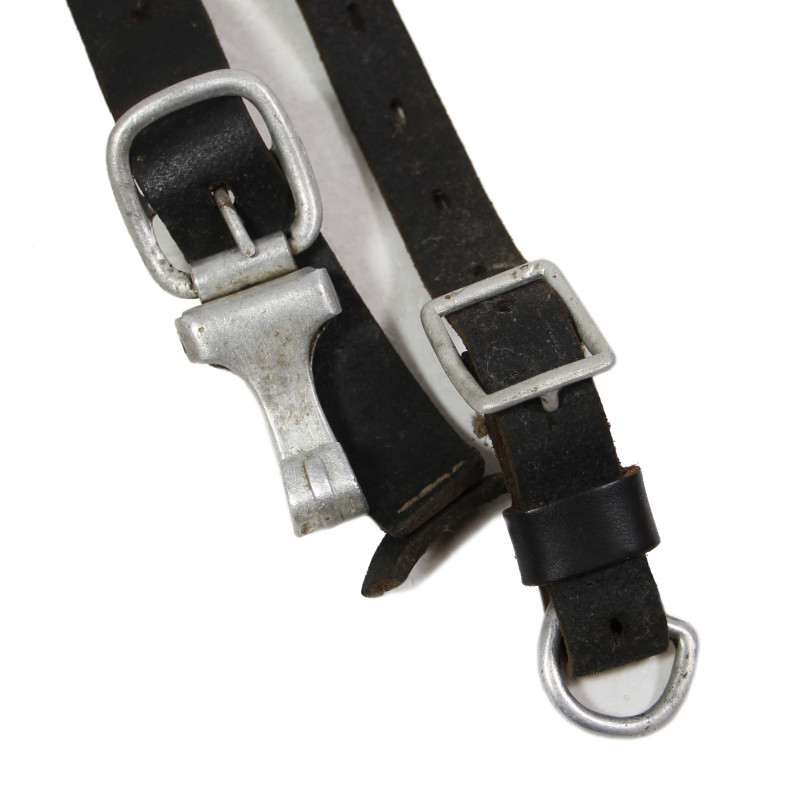 Brêlage lourd allemand en cuir, 1944