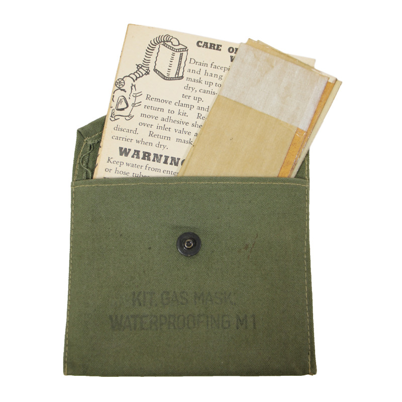 Mask, Gas, Lightweight, OD 3, 1943