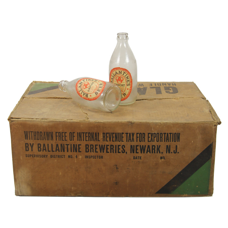 Bouteille de bière Ballantine's, 1944