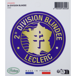 Autocollant 2e Division Blindée