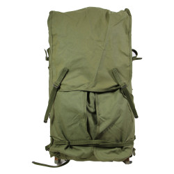 Packboard 1er type, W. L. DUMAS MFG. CO. 1943, avec sac à dos médical