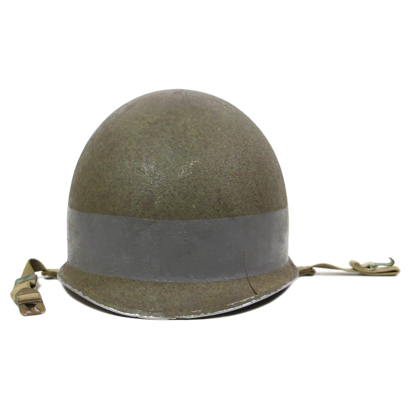Helmet, M1, fixed bales, US Navy, Naval Amphibious Unit, D-Day, Utah Beach & Omaha Beach
