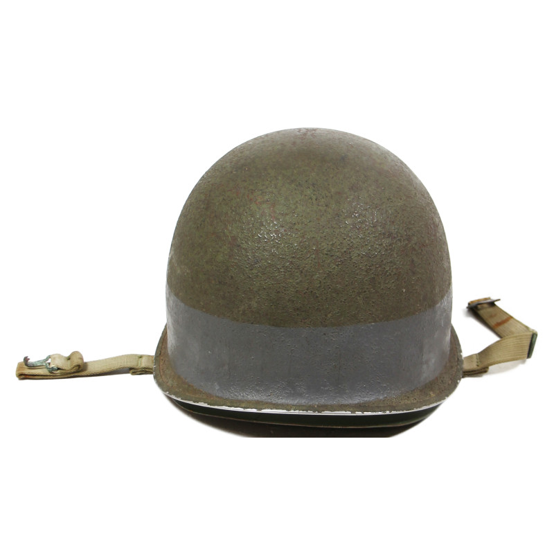 Casque M1, pattes fixes, US Navy, Naval Amphibious Unit, D-Day, Utah Beach & Omaha Beach
