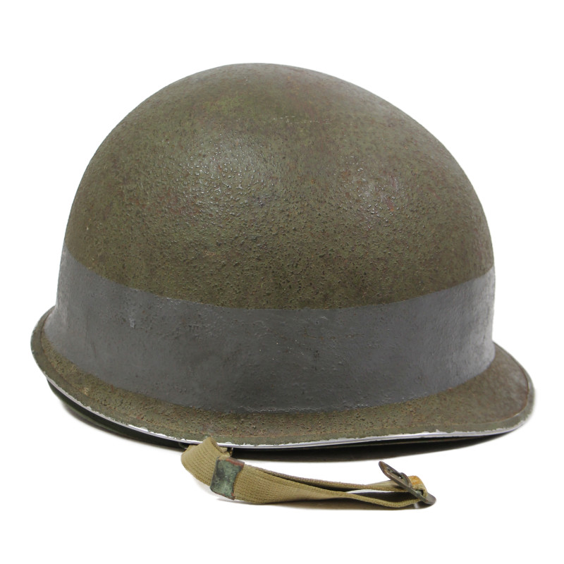 Casque M1, pattes fixes, US Navy, Naval Amphibious Unit, D-Day, Utah Beach & Omaha Beach