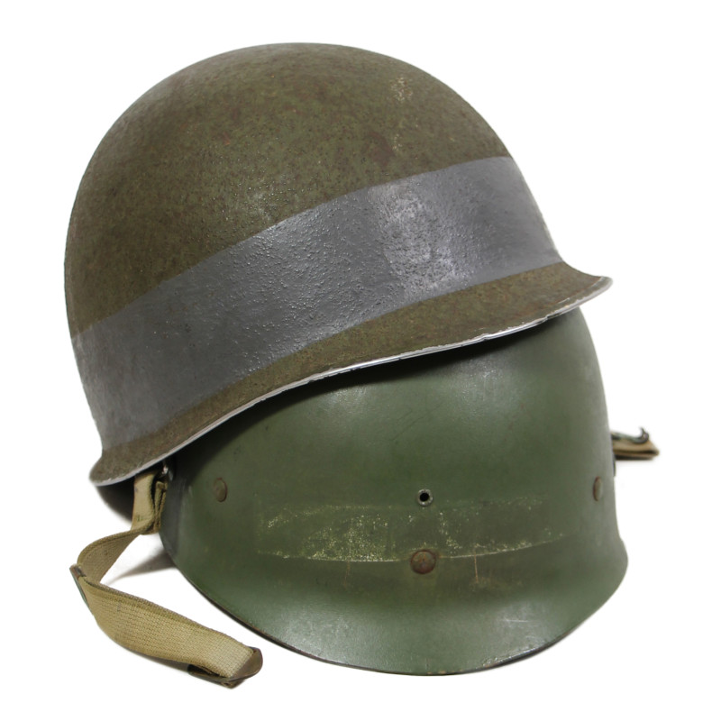 Casque M1, pattes fixes, US Navy, Naval Amphibious Unit, D-Day, Utah Beach & Omaha Beach