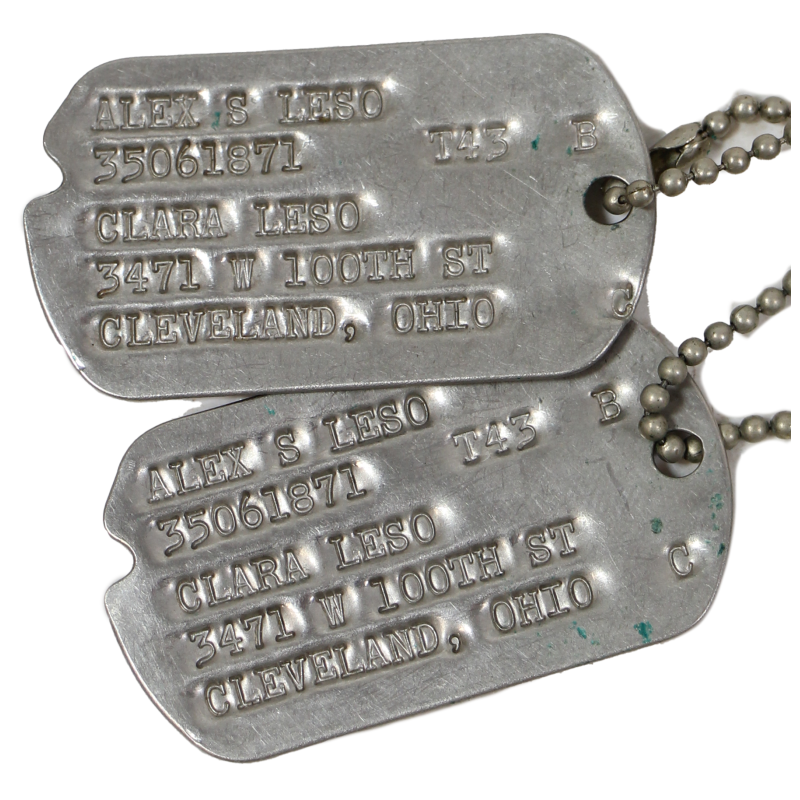 Grouping, T/5 Alex Leso, 69th Infantry Division