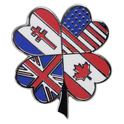 Pin's Victory Trèfle