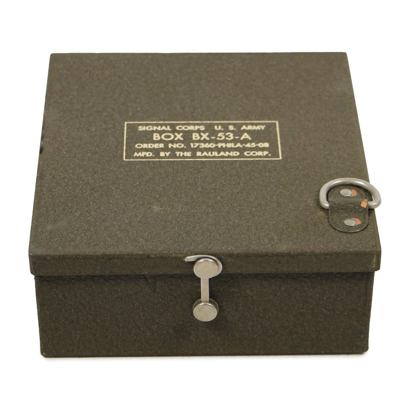 Box, Tubes, Radios, BX-53-A