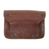 Pochette à pansement en cuir, J.Q.M.D., Military Police, avec pansement