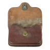 Pochette à pansement en cuir, J.Q.M.D., Military Police, avec pansement