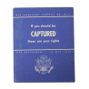 Livret, "If you should be captured, these are your rights", War Department, 16 mai 1944