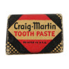 Tube de dentifrice, CRAIG-MARTIN, plein, dans sa boîte