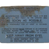 Box, Ointment, Anti-gas, N°5, July 1942