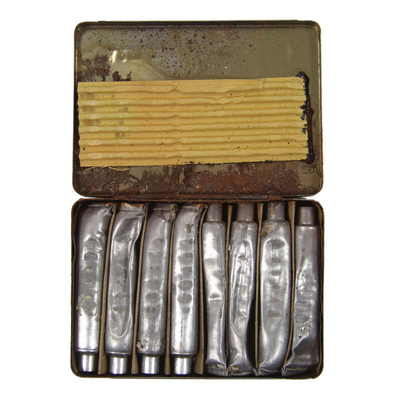 Box, Ointment, Anti-gas, N°5, July 1942