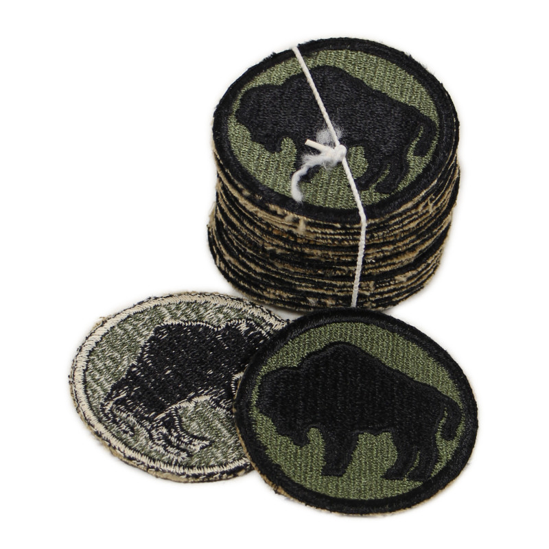 Insigne, 92nd Infantry Division, "Buffalo Soldiers"