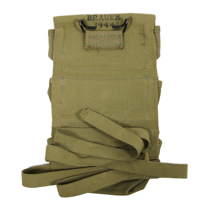 Carrier, Grenade, 3-Pocket, US Army, BRAUER 1944