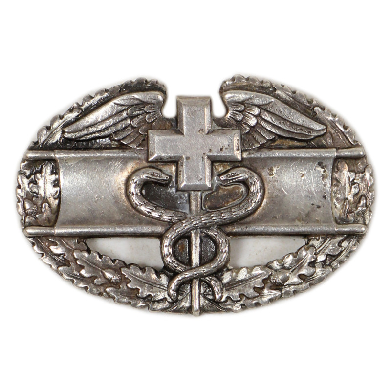 Badge, Combat Medic, US Army, Sterling
