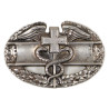 Badge, Combat Medic, US Army, Sterling