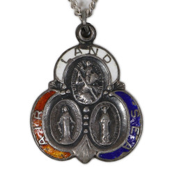 Medal, Miraculous, Catholic, AIR - LAND - SEA, St. Christopher