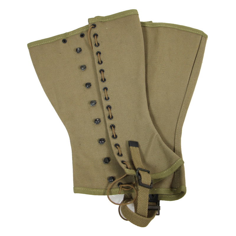 Leggings, Canvas, US Army, 3R, THE RUMLEY CORPORATION 1942