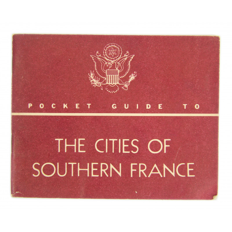 Livret, Guide to Southern France (Sud de la France), 1944