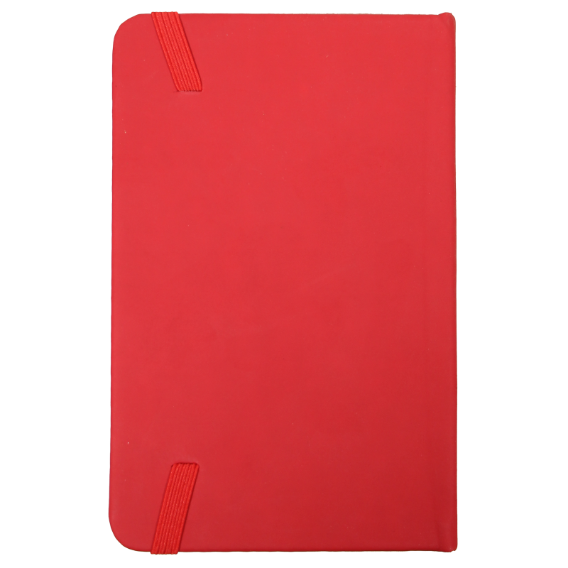 Faux leather notebook, Poppy and cornflower, D-Day Experience, A6