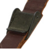 Chinstrap, Leather, for M1 Helmet Liner, OD Buckle, Hagerstown Leather Co.