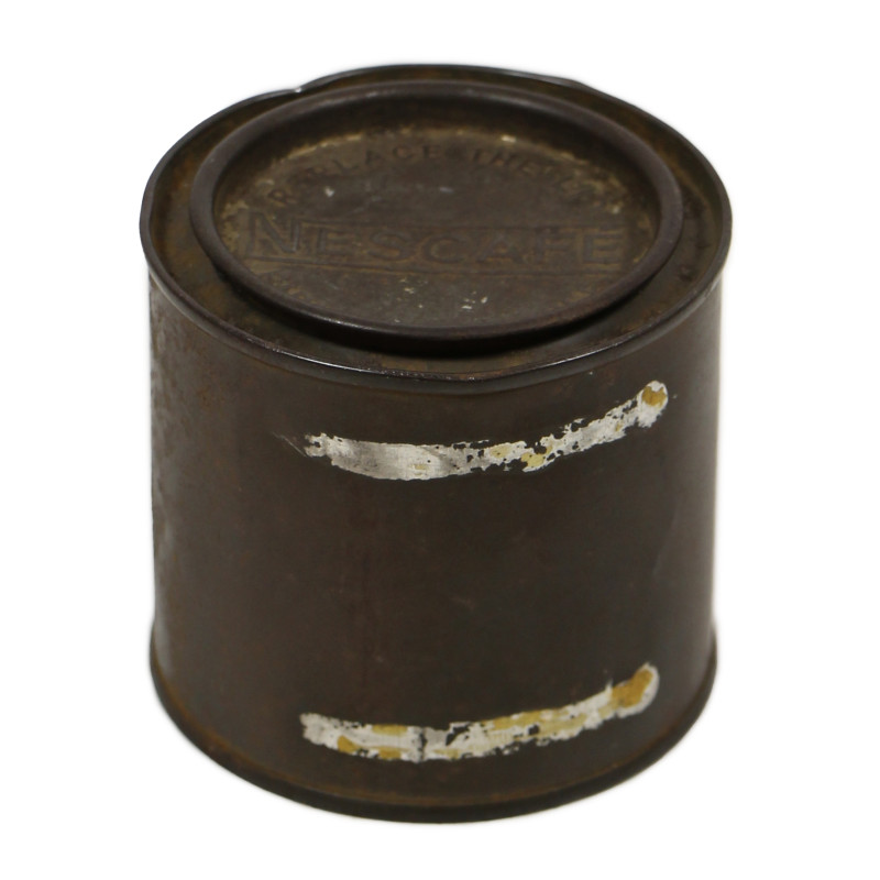 Tin, Soluble Coffee, NESCAFÉ, Ration, Ten-in-One, Empty