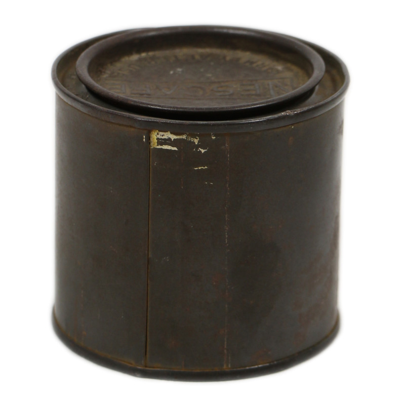 Boîte de café soluble, NESCAFÉ, ration Ten-in-One, vide