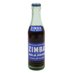 Bouteille de ZIMBA KOLA DRINK, pleine, 1943