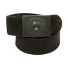 Belt, Wehrmacht, Heer, 1942, Painted-Steel Buckle