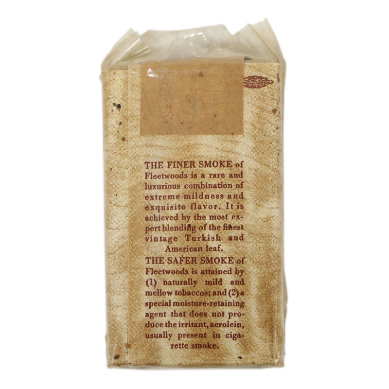 Cigarettes de ration K, FLEETWOOD
