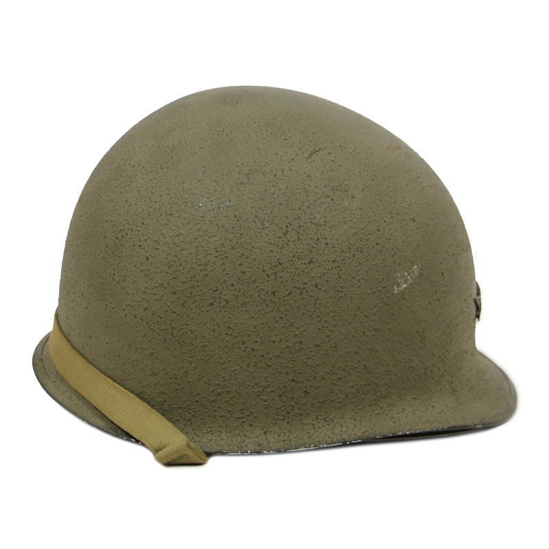 Casque M1, pattes fixes, liner CAPAC, Captain, US Navy