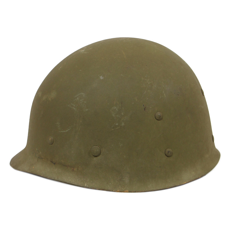 Casque M1, pattes fixes, liner CAPAC, Captain, US Navy