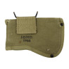 Hache M-1910, AMERICAN FORK & HOE CO. 1944, avec étui, J.Q.MD. 1944