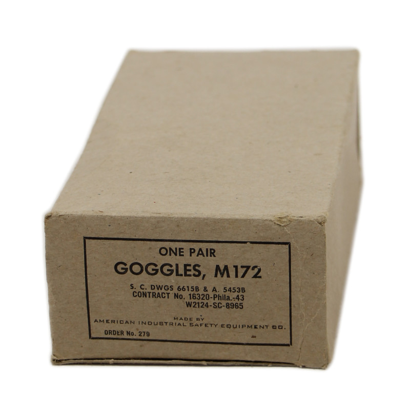 Lunettes M-172 pour lampe de signalisation SE-11 (M-227), dans leur boîte, 1943