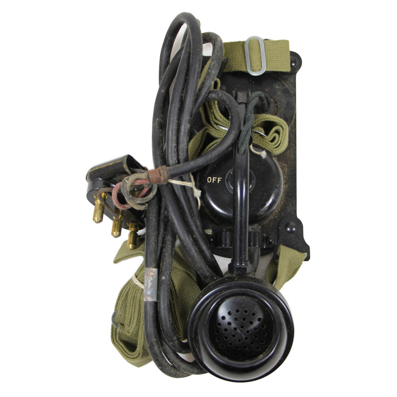 Microphone, Chest Set TD-1, US Army, in box, 1943