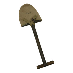 T-Shovel, M-1910, with Cover, B. B. CO. INC. 1942
