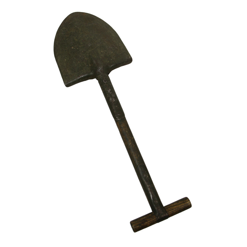 T-Shovel, M-1910, with Cover, B. B. CO. INC. 1942