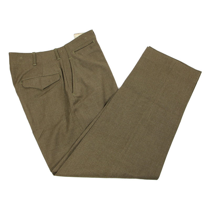 Pantalon moutarde, 33 x 33, Medic, 135th Inf. Regt., 34th Infantry Division