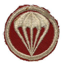Insigne de calot, parachutiste, Artillery & Engineers, Twill