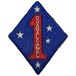 Insigne, 1st Marine Division, USMC