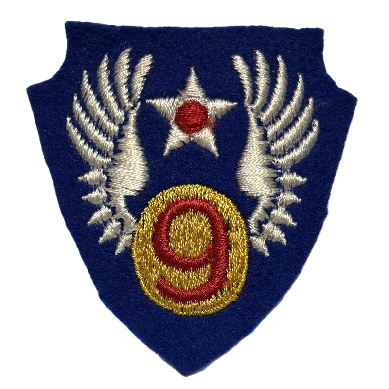 Insigne, 9th Air Force, USAAF, British-Made