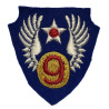 Insigne, 9th Air Force, USAAF, British-Made